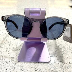 NWT PANAMA JACK POLARIZED WOMENS TORTOISE BROWN SUNGLASSES GRAY FRONT SMOKE LENS